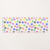 Farbenfrohe Hundespuppe Prints Yoga Mat Yogamatte (Rückseite (Horizontal))