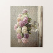 Farbenfrohe Hydrangea Bouquet Stillleben Puzzle (Vertikal)