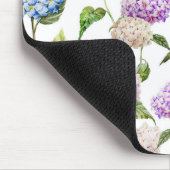 Farbenfrohe Hydrangea Maus Pad Mousepad (Ecke)