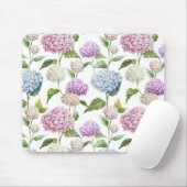 Farbenfrohe Hydrangea Maus Pad Mousepad (Mit Mouse)