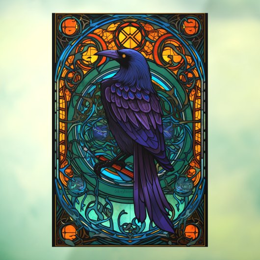 Farbenfrohe Imitate aus Wildvögeln Fensteraufkleber (Blatt 3)