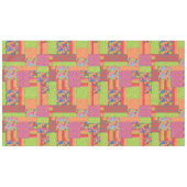 Farbenfrohe Imitate Muster der Sommerkulturen Tischdecke (Vorderseite (Horizontal))