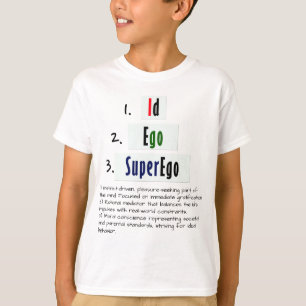 Farbenfrohe, individuell gestaltete Kinder-Id, Eo T-Shirt