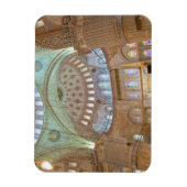 Farbenfrohe Innendecke der blauen Moschee Magnet (Vertikal)