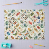 Farbenfrohe InsektenCollage Decoupage Seidenpapier (Basteln)