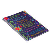 Farbenfrohe Inspirationsquelle - Neues Tagesangebo Notizblock (Rechte Seite)