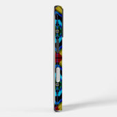 Farbenfrohe iPhone Case (Rückseite / Rechts)