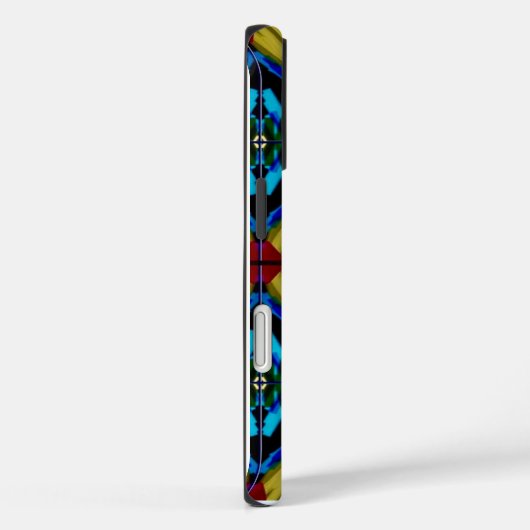 Farbenfrohe iPhone Case (Rückseite / Rechts)