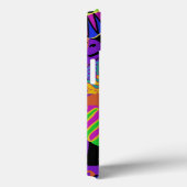 Farbenfrohe iPhone Case (Rückseite / Rechts)