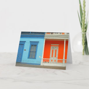 farbenfrohe Iquile Street Karte