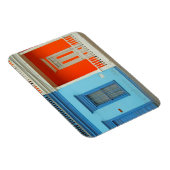 farbenfrohe Iquile Street Magnet (Rechte Seite)