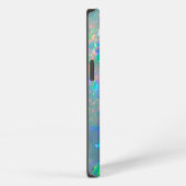 Farbenfrohe Iridescent Opal | Abstrakter Fall iPhone Hülle (Rechte Seite)