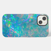 Farbenfrohe Iridescent Opal | Abstrakter Fall iPhone Hülle (Rückseite (Horizontal))