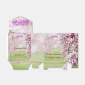 Farbenfrohe islamische Hochzeit Geschenkschachtel (Ungefaltet)