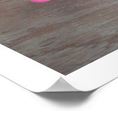 Farbenfrohe Jacke und Ball Poster (Ecke)