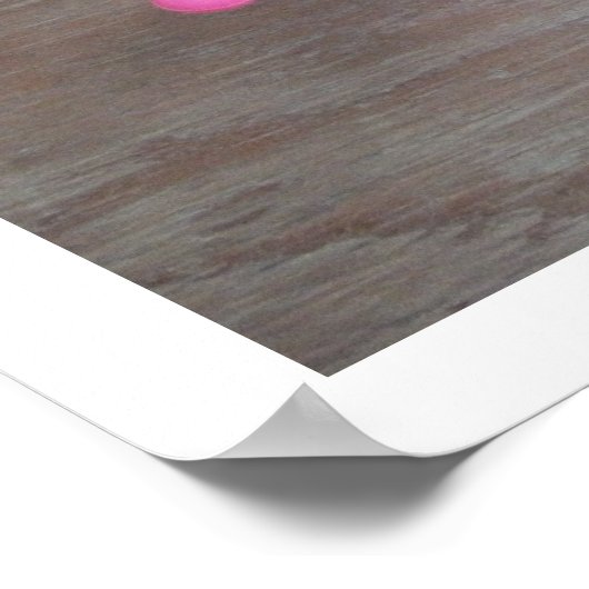 Farbenfrohe Jacke und Ball Poster (Ecke)