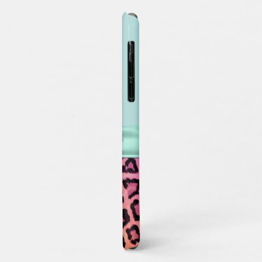 Farbenfrohe Jaguar Print Case-Mate iPhone Hülle (Hinten/Links)