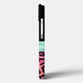 Farbenfrohe Jaguar Print Case-Mate iPhone Hülle (Rückseite / Links)