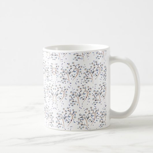Farbenfrohe Jaipur-Wildblume Kaffeetasse (Rechts)