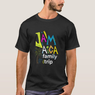 Farbenfrohe Jamaica Familienreise Frühjahrspause S T-Shirt