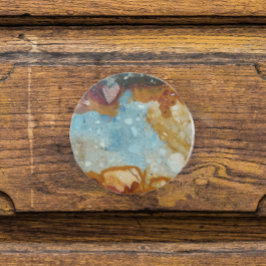 Farbenfrohe Jasper-Stone-Muster Keramikknauf
