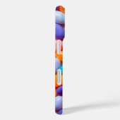 Farbenfrohe Jelly Bean Art iPhone Case (Rückseite / Rechts)