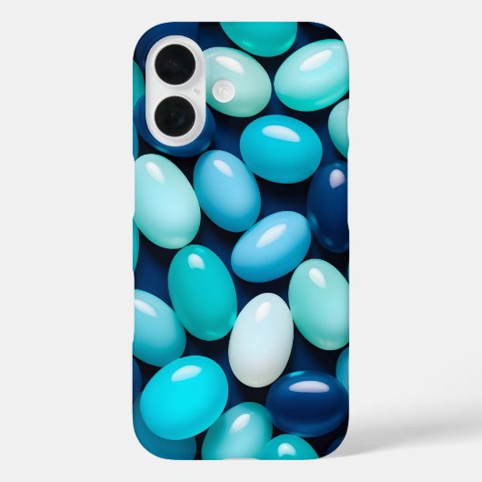 Farbenfrohe Jelly Bean Art iPhone Case (Rückseite)