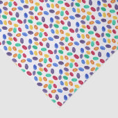 Farbenfrohe Jelly Beans für das Osterteppichpapier Seidenpapier (Ausschnitt)