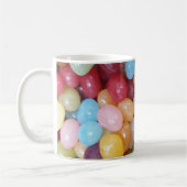 Farbenfrohe Jelly Beans Kaffeetasse (Links)