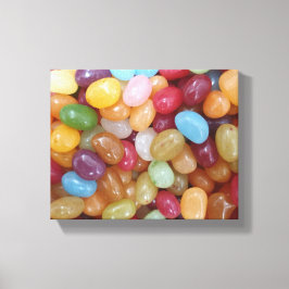 Farbenfrohe Jelly Beans Leinwanddruck