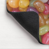 Farbenfrohe Jelly Beans Mousepad (Ecke)