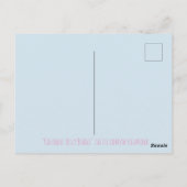 Farbenfrohe Jelly Beans Postkarte (Rückseite)