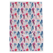 Farbenfrohe Jelly-Fische Mittlere Geschenktüte (Rückseite)