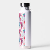 Farbenfrohe Jelly-Fische Trinkflasche (Links)