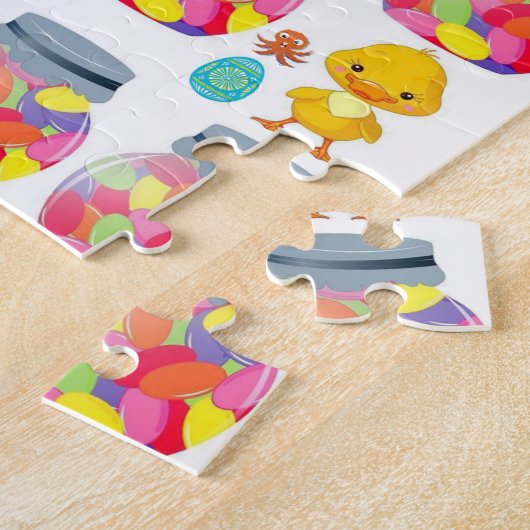 Farbenfrohe Jellybeans Jigsaw Puzzle (Seite)