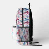 Farbenfrohe Jellyfish Bedruckter Rucksack (Rechts)