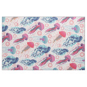 Farbenfrohe Jellyfish Stoff (Fat Quarter (45,7 x 55,9 cm))