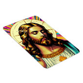 Farbenfrohe Jesus Magnete! Magnet (Rechte Seite)