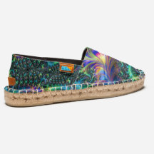 Farbenfrohe Jewel Tone Fraktal Abstrakte Kunst