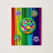 Farbenfrohe Jigsaw Puzzle (Vertikal)