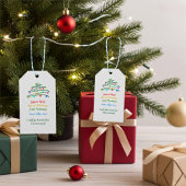 Farbenfrohe Joyous International Frohe Weihnachtsb Geschenkanhänger