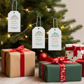 Farbenfrohe Joyous International Frohe Weihnachtsb Geschenkanhänger