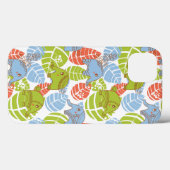 Farbenfrohe Jungle-Elefanten Case-Mate iPhone Hülle (Rückseite (Horizontal))