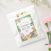Farbenfrohe Jungle Safari TierBaby-Dusche Geschenktütchen (Versiegelt)