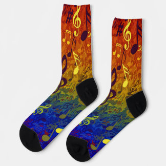 Farbenfrohe Kadenz Socken