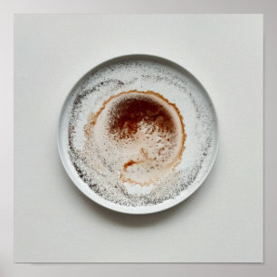 Farbenfrohe Kaffeebauten Textur abstrakte Kunst 20 Poster
