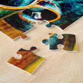 Farbenfrohe Kaffeebeutel für Kaffeeliebhaber Puzzle (Seite)