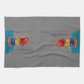 Farbenfrohe Kaffeebeutel Küchenzubehör Handtuch (Horizontal)