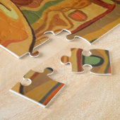 Farbenfrohe Kaffeepause mit Geschenkboxen Puzzle (Seite)