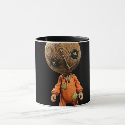 Farbenfrohe Kaffeetasse mit Doodle-Muster | Süße C (Zentrum)